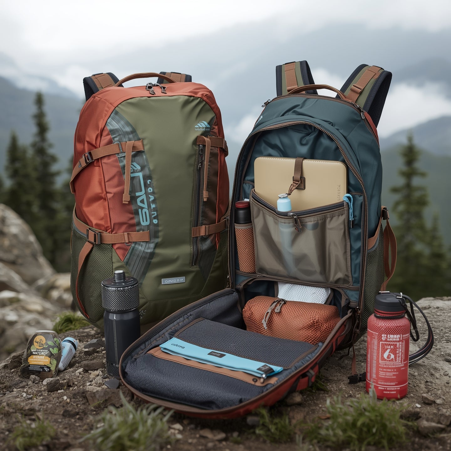 25L Waterproof Compact Hiking Backpack